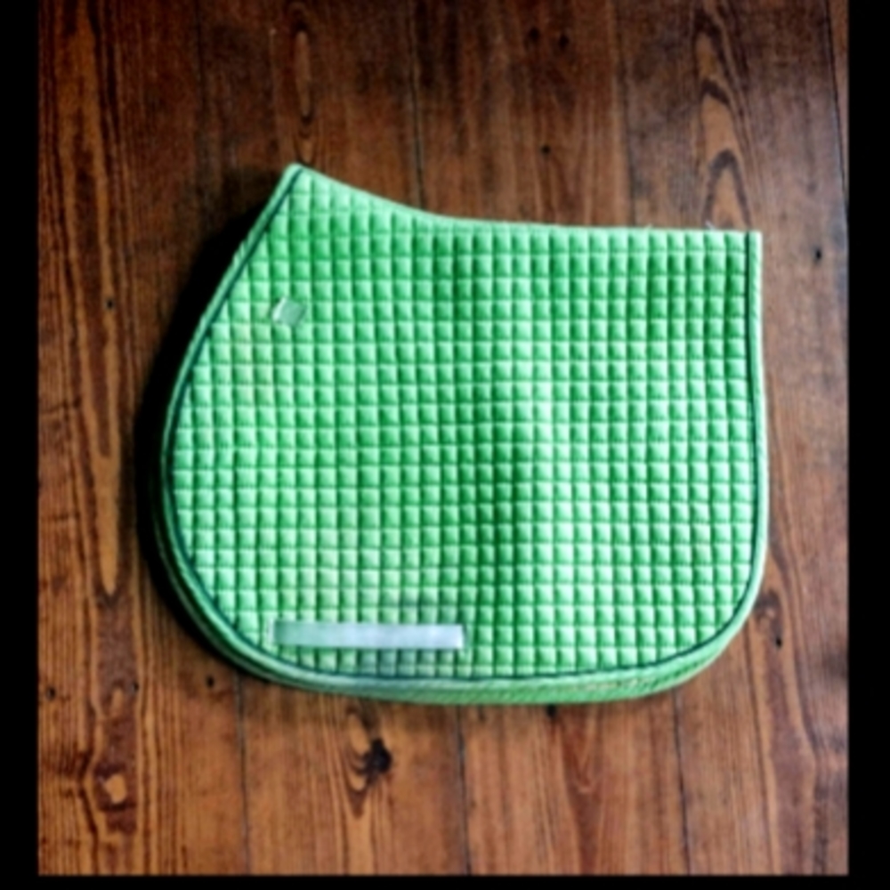 GUC PRI Green & Navy Piping Saddle Pad
